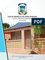 Plan de Desarrollo Del Distrito Municipal de Canoa1