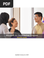 Microsoft AI Cloud Partner Program Benefits Guide