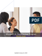 Microsoft AI Cloud Partner Program Benefits Guide