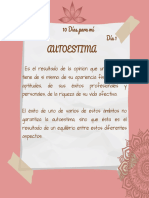 Día 1 Guía para Trabajar Autoestima