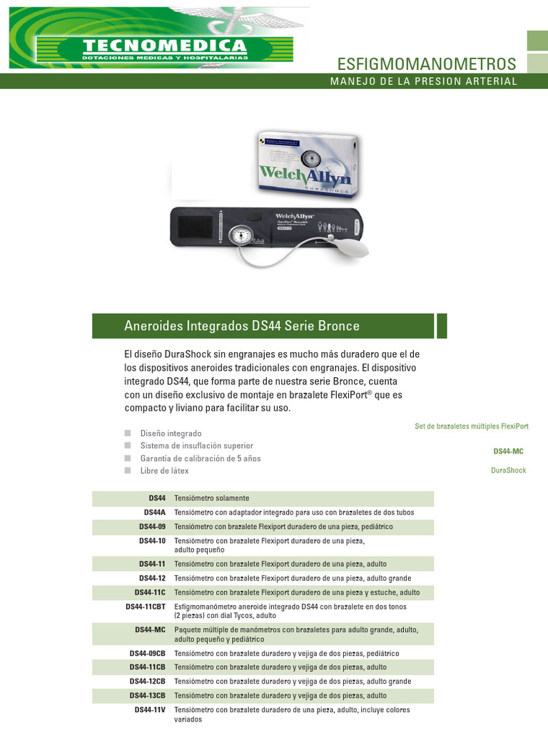 FT Tensiometro Durashock Wa DS44-11 | PDF