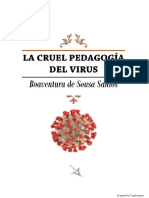 Boaventura de Sousa Santos - La Cruel Pedagogia Del Virus Trad.-Freelance 2020 1