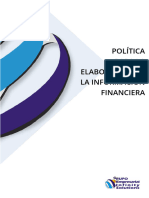 Política de Elaboración de La Información Financiera Con Apliación General