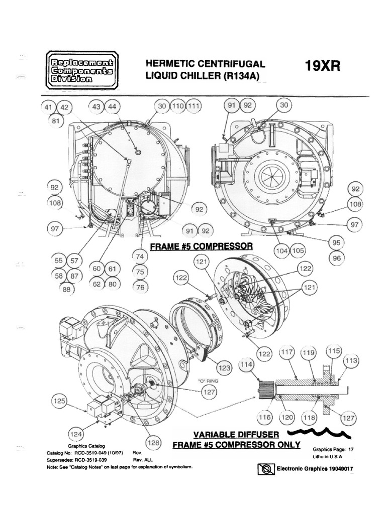19XR5 Diffuser Parts | PDF