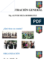 Organización Generalidades