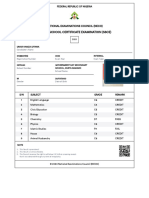 NECO Results Portal