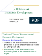 Industrial Relations & Economic Development