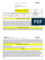 Programa Analítico Cuidado Humano - Técnicas y Procedimientos-Trayecto 1