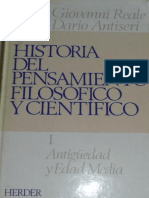 Historia Del Pensamiento Filosófico y Científico