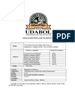 Ficha de Identificación de Proyecto: Hinojosa Gonzales Melissa