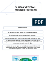 Fisiologia Vegetal 5 Relaciones Hidricas