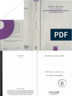 Moral Social La Vida en Comunidad de José-Román Flecha