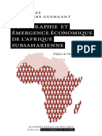 Démographie Et Émergence Économique de Lafrique Subsaharienne (John F May Jean-Pierre Guengant (May Etc.)