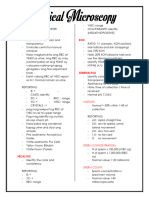 Clinical Microscopy Procedure