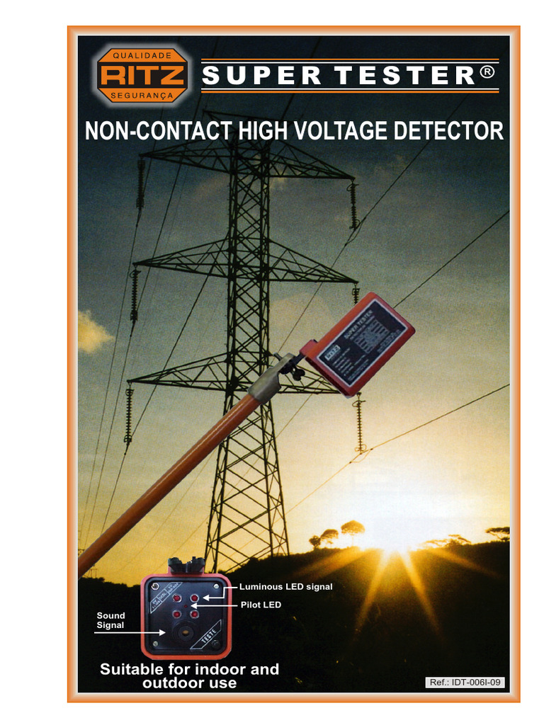 DETECTOR SE TENSION RITZ 138KV | PDF