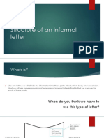 Formal and Informal Letter