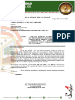 Carta Multiple #0005-2023 Comunico Reprogramación de Recepción de Obra "Mejoramiento Del Servicio de Movilidad - Regidores