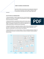 Cambio y Desarrollo Organizacional P1