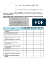 Cuestionario Estres Laboral. OIT OMS