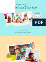 Birthday Photo Book