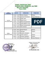 Jadwal Kegiatan LDKS 2024