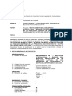 Informe de Coordinador - Adicional