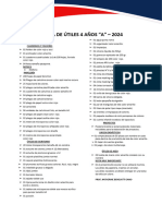 Lista de 4 Años - A - 2024