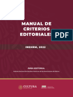 Manual de Criterios Editoriales 2022