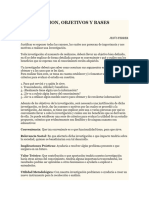 4.2.3. Justificación, Objetivos y Bases Teóricas