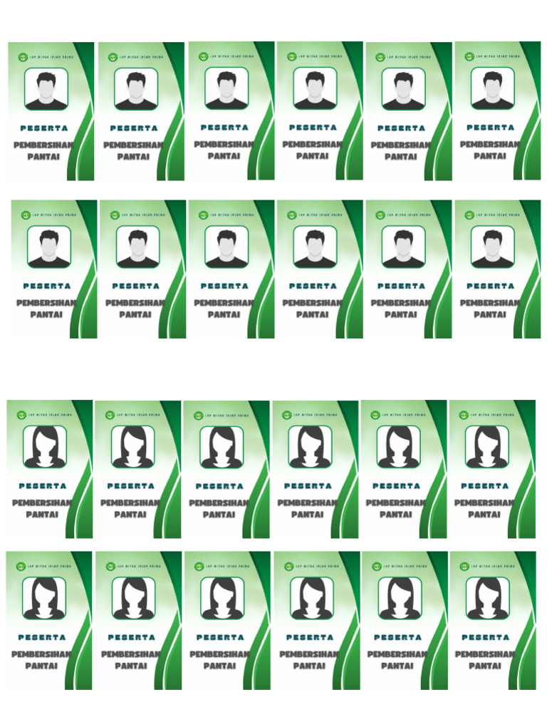 Contoh Desain Id Card | PDF