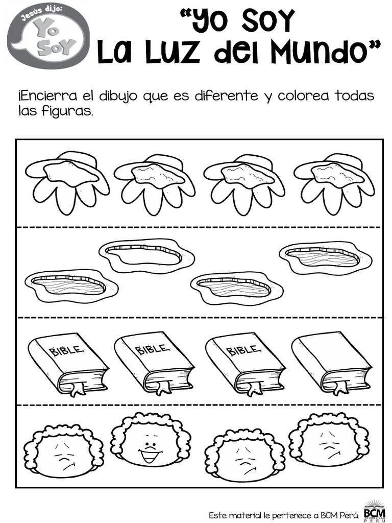Lección 3 - Yo soy la luz del mundo | PDF | Jesús