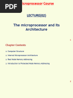 MP - Lec 02 - The Microprocessor and Its Architecture