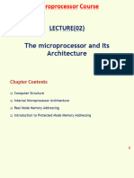 MP - Lec 02 - The Microprocessor and Its Architecture