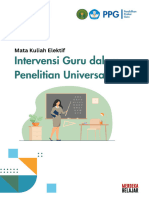 Modul Intervensi Guru Dalam Penelitian Unviersal IKIP Siliwangi