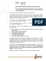 Instrucciones Generales para La Elaboración Del Portafolio