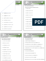 Aritmetica 3° Ficha 1-2-3-4 y 5