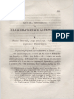 Prawodawstwo: Statut Redakcye, Rękopisy, Wydania I Tłumaczenia