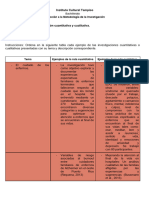 Investigación Cuantitativa y Cualitativa