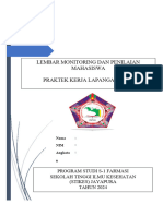 Lembar Monitroing PKL