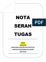 Nota Serah 