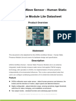 24GHz MmWave Sensor-Human Static Presence Module Lite Datasheet