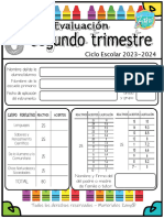 ??6° Zany Examen Trim 2 Ciclo 23-24 Sin Respuestas