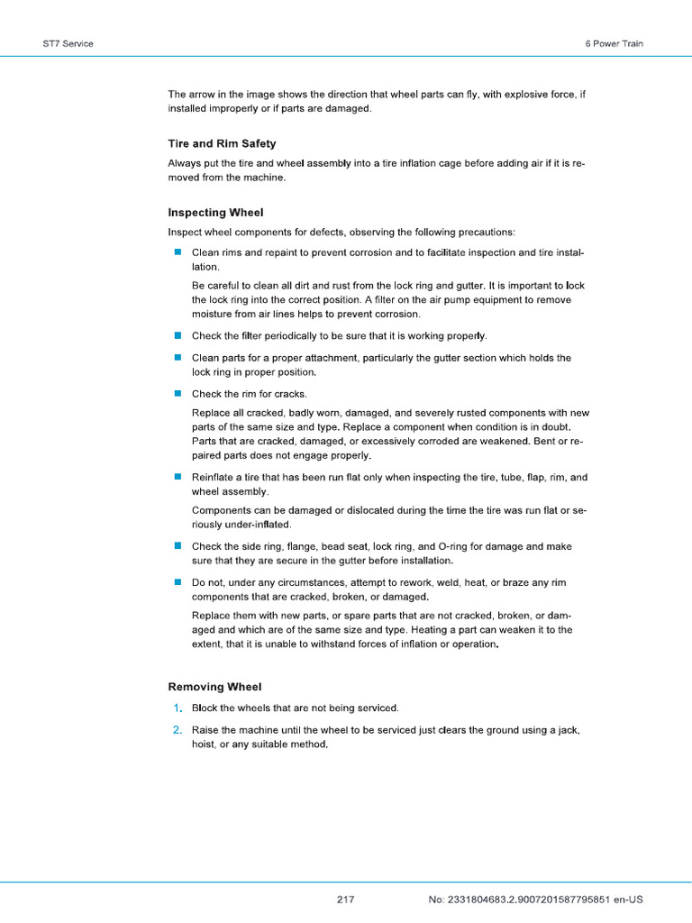 Wheel Change | PDF