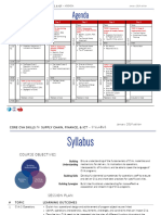 Core CVA For Ops - Agenda Syllabus