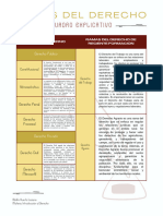 Cuadro Las Ramas de Del Derecho