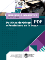 Cuadernillo Informativo para Estudiantes GeneroyDDHH