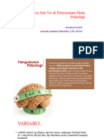 Materi Prosedur Dalam Pengembangan Alat Ukur Psikologi