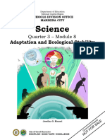 SCI10 Q3 M8 Adaptation and Ecological Stability