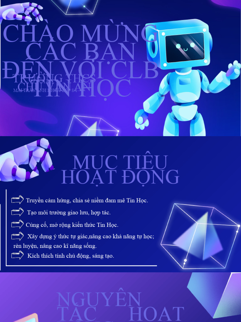 chào mừng các bạn đến với CLB Tin HỌC | PDF