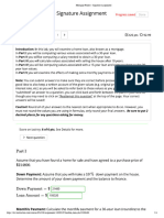 Mortgage Project - Signature Assignment